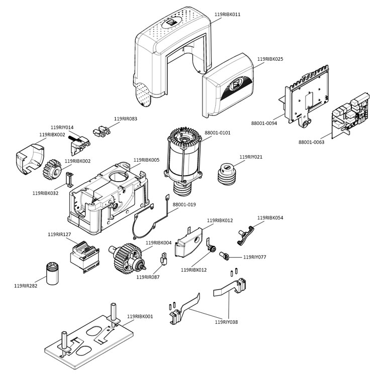 Запчасти для привода CAME BK-1800