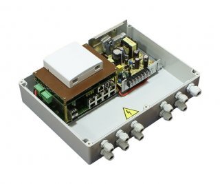 OSNOVO SW-80802/WLC уличный управляемый (L2+) PoE коммутатор на 10 портов фото OSNOVO SW-80802/WLC уличный управляемый (L2+) PoE коммутатор на 10 портов фото
