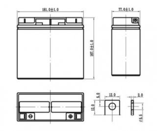 DELTA DTM 1217 аккумулятор фото
