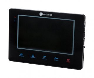 Optimus VM-7S черный цветной видеодомофон фото Optimus VM-7S черный цветной видеодомофон фото