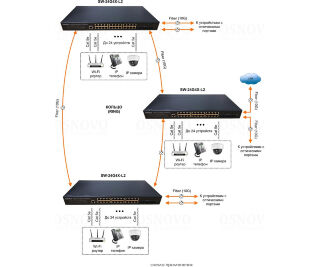 OSNOVO SW-24G4X-L2 фото