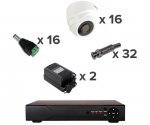 AHD-Master 16 №1 — AHD-Master 16 №1 1 Мп комплект видеонаблюдения AHD формата