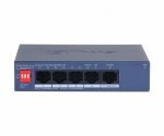 Dahua DH-CS4005-4ET1GT-36 — Dahua DH-CS4005-4ET1GT-36 4-портовый PoE коммутатор